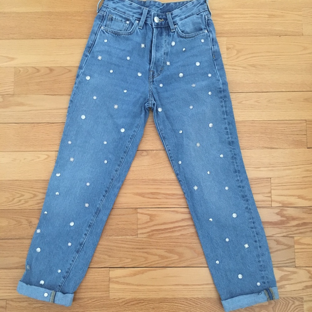 VINTAGE FIT HIGH WAIST DENIM